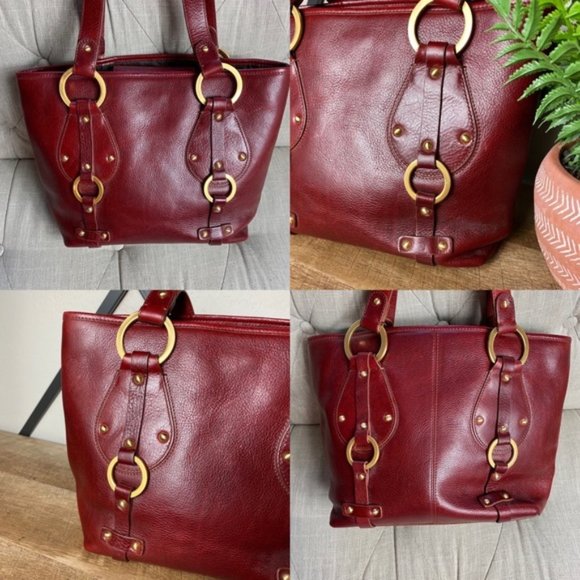 SOLD Etienne Aigner Leather Tote - Picture 5 of 10